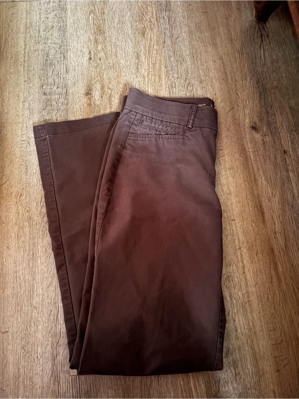 Dockers Wide Leg Pants in Deep Brown